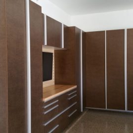Garage Cabinets With Extruded Handles in Western Slope